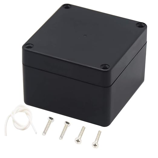 Junction Box, Zulkit Project Box IP65 Waterproof Outdoor Box ABS Plastic by Zulkit