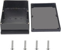 Outdoor Waterproof Junction Box IP67 Project Box ABS Black Electrical Boxes by Otdorpatio