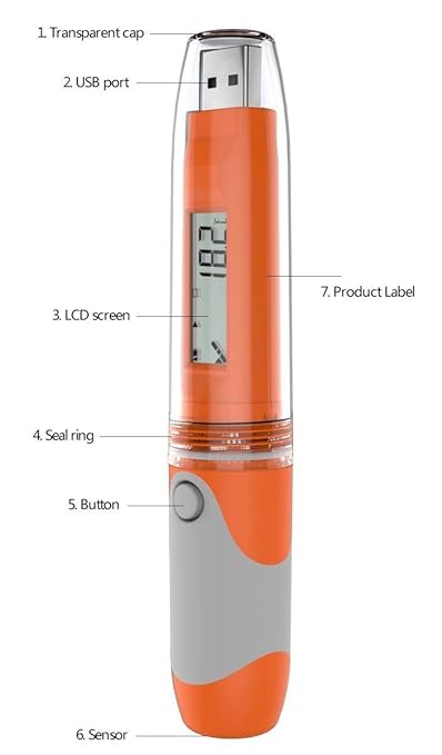Multi Use Temperature & Humidity Data Logger|Thermal Mapping|Area Mapping| USB - Image 4