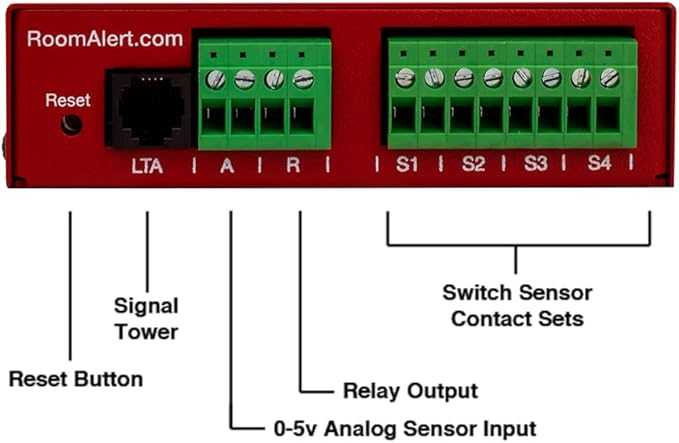 Room Alert 12SR Proactive Secure Environment Monitor - Image 5