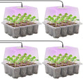 MIXC Seed Starter Kit with Grow Light, Elevated Seedling Tray Kit with by MIXC