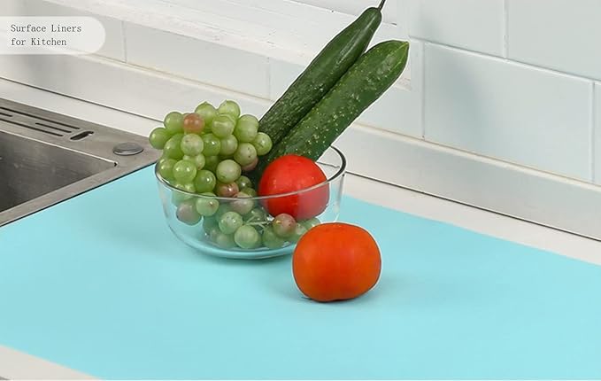 Shelf Liner, Drawer Liners for Kitchen, Non Adhesive Water Resistant, Strong - Image 5