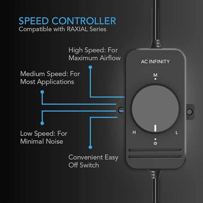 AC Infinity RAXIAL S8, Inline Booster Duct Fan 8” - Image 3