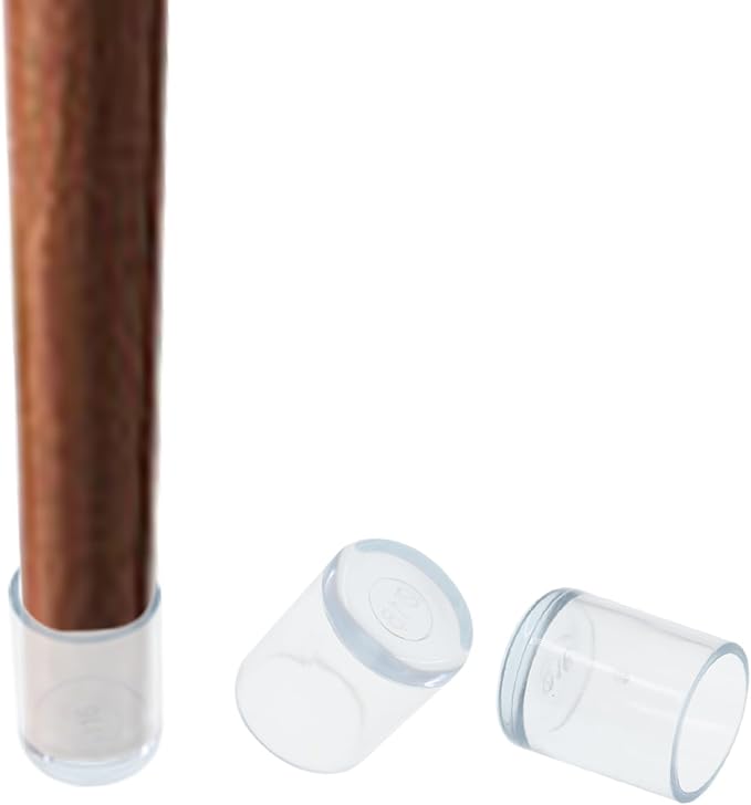 Round Chair Leg Caps, PVC Furniture Feet Covers, TTZEZE Transparent Round Floor - Image 6