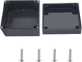 Outdoor Waterproof Junction Box IP67 Project Box ABS Black Electrical Boxes by Otdorpatio