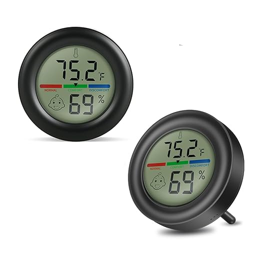 Digital Hygrometer Indoor Thermometer Humidity Meter Room Temperature by BuynowonVeanic