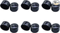 Acocony 1 1/4 Inch Rubber Cap Round 1.25 Inch Rubber End Caps PVC Flexible by Acocony