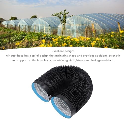 Jeanoko 1PCS 7"/ 6.56ft Dryer Vent Exhaust Hose, Flexible Aluminum Foil - Image 7