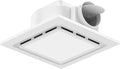 TEPU Bathroom Exhaust Fan with Light 144 CFM, 11.8In Grille, Cutout Size 9.8" x by TEPU