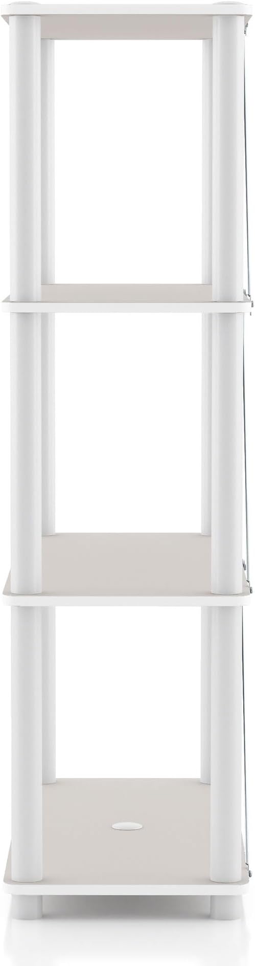 Homes: Inside + Out Apexa Modern 4-Tier Wide Shelving Units, Collectibles - Image 12