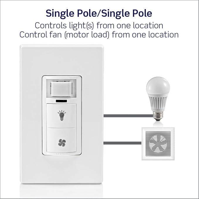 Leviton Dual Combination Humidity Sensor - Image 11