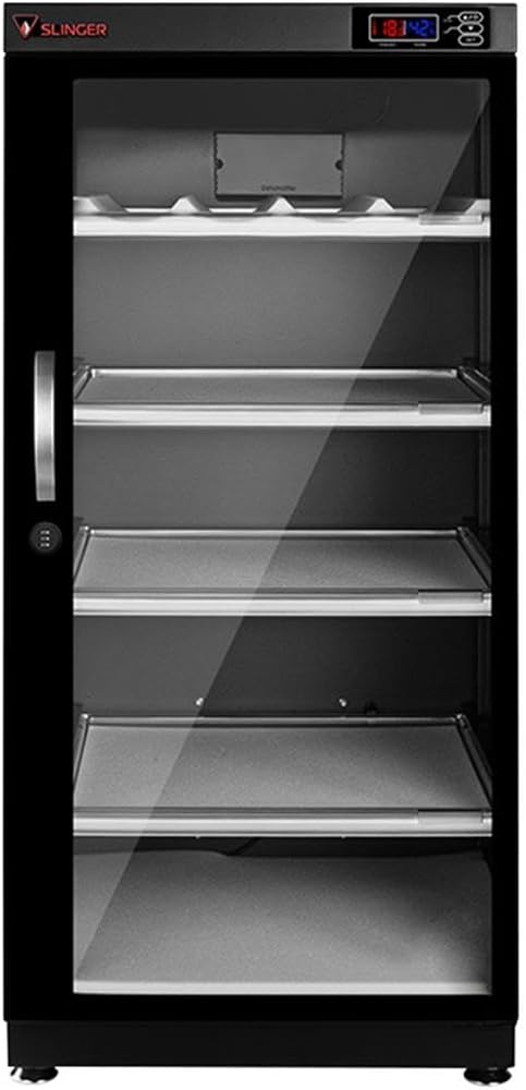 SLINGER 125L Dehumidifying Dry Cabinet Box, Digital Control Noiseless and by Slinger
