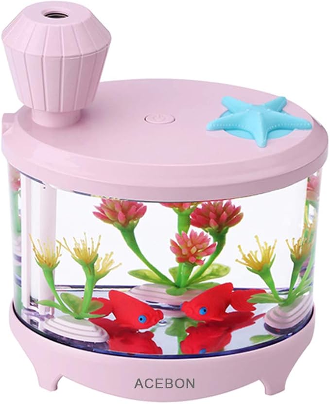 Portable Mini Humidifier, 460ml Cool Mist Small Humidifier, USB Quiet Operation by Home