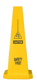 Cortina Lamba 25" Cone "Safety First" by Cortina+Safety+Products