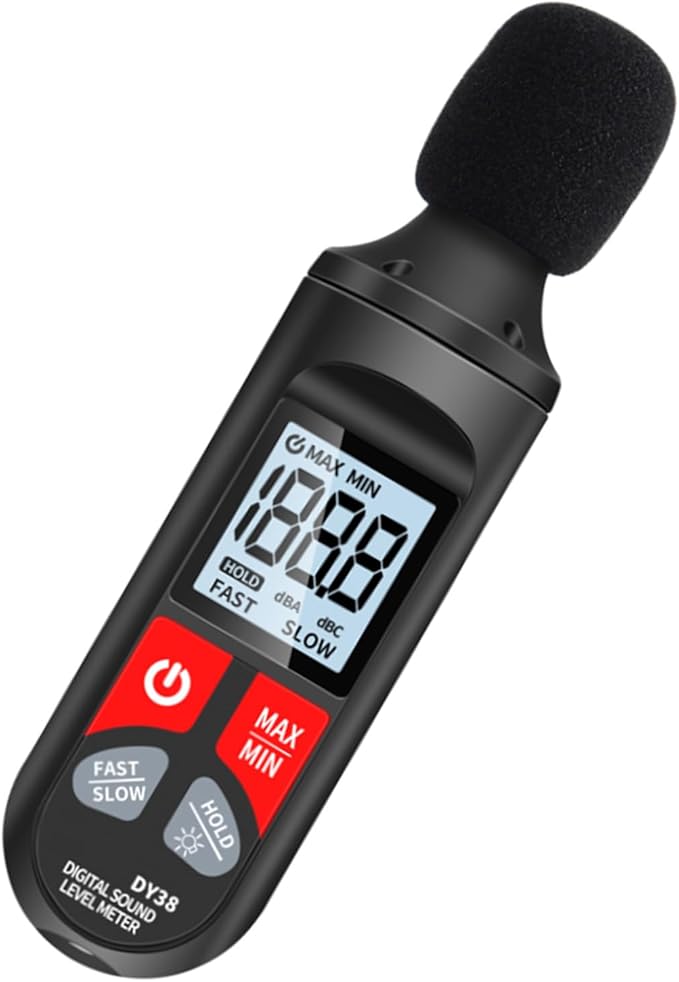 High Precisions Sound Leveling Meter Decibel Noise Tester Digital Noise Meter - Image 6