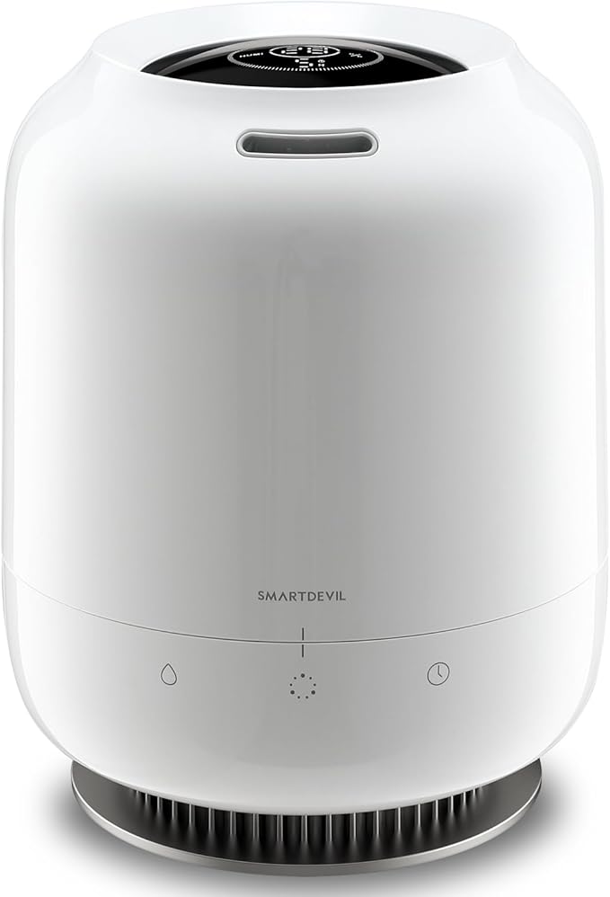 SmartDevil 1.2L Cool Mist Humidifier, Top Fill Ultrasonic Smart Air Humidifier by SmartDevil