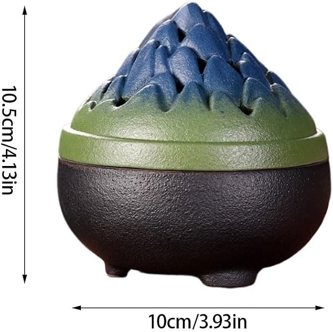 Incense Burner Ceramic Incense Burner Indoor Incense Agarwood Sandalwood Box - Image 2