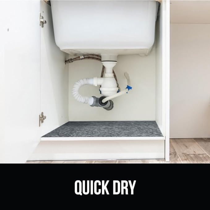 GORILLA GRIP LeakGuard Non-Adhesive Under Sink Mat - Image 6