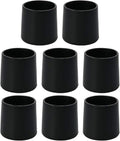 uxcell PVC Leg Cap Tip Cup Feet Cover 20mm 0.79" Inner Dia 8pcs Floor Protector by uxcell