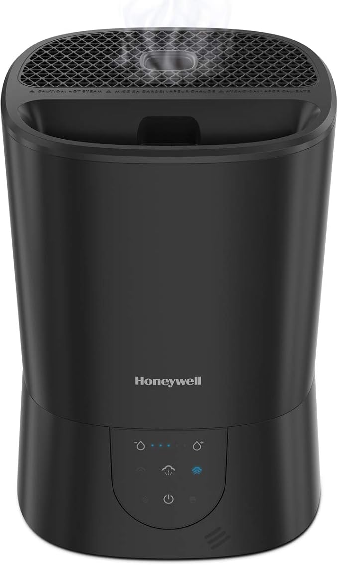 Honeywell Easy-to-Care Filter Free Warm Mist Humidifier, Medium Rooms, 1.5 by HoneywellPluggedIn
