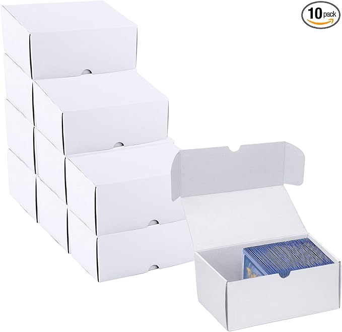 Toploader Trading Card Storage Box, Collectible Trading Card Organizer by XRACV