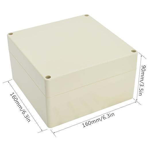 LeMotech Waterproof Dustproof IP65 ABS Plastic Junction Box Universal Electric - Image 2