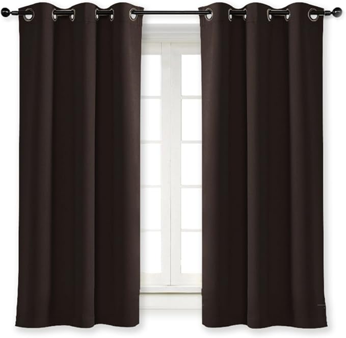 NICETOWN Thermal Insulated Blackout Curtain and Drapery Triple Weave Soundproof by NICETOWN