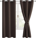 Hiasan Blackout Curtains for Bedroom, 38 x 63 Inches Length by Hiasan