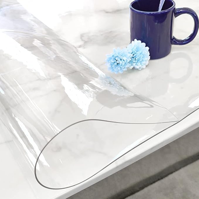 Clear PVC Tablecloth Rectangle - Image 2