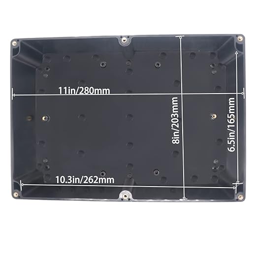 Watertight Junction Box, IP67 Waterproof Project Box Durable ABS Plastic - Image 5
