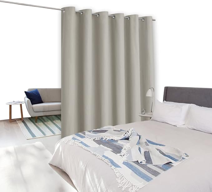 NICETOWN Lower Noise Room Dividers Curtains Screens Partitions, Room Darkening - Image 9