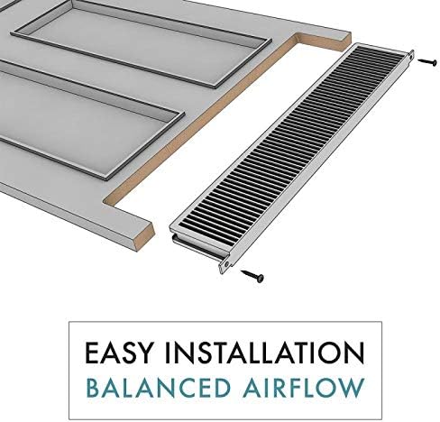 Tamarack Technologies Perfect Balance 27 1/4 x 4 3/4 Inch in Door Return Air - Image 5