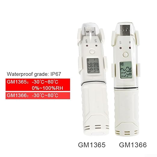 GM1366 GM1365 Temperature Humidity Data Logger Recorder - Image 4