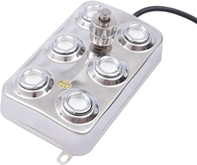 YIYIBYUS Ultrasonic Mist Maker 6 Head Mister Foggers Rockery Pool Water - Image 6