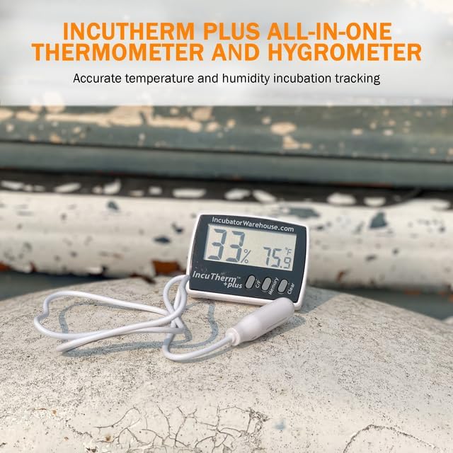 Incubator Warehouse IncuTherm™ Plus Digital Thermometer and Hygrometer - Image 2