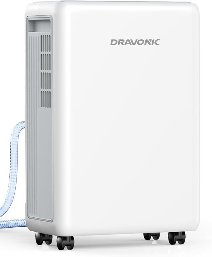 Dehumidifiers for Home with Drain Hose, Smart Humidity Control, 3 Modes for - Image 9