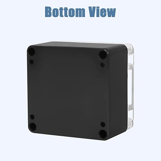 LeMotech Junction Box with Clear Cover IP65 Waterproof Project Box Dustproof - Image 4
