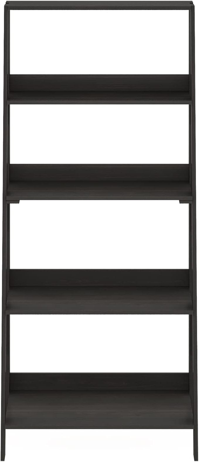 Furinno Ladder Book Shelf, 5-Tier Ladder Shelf, Display Storage Shelves - Image 7