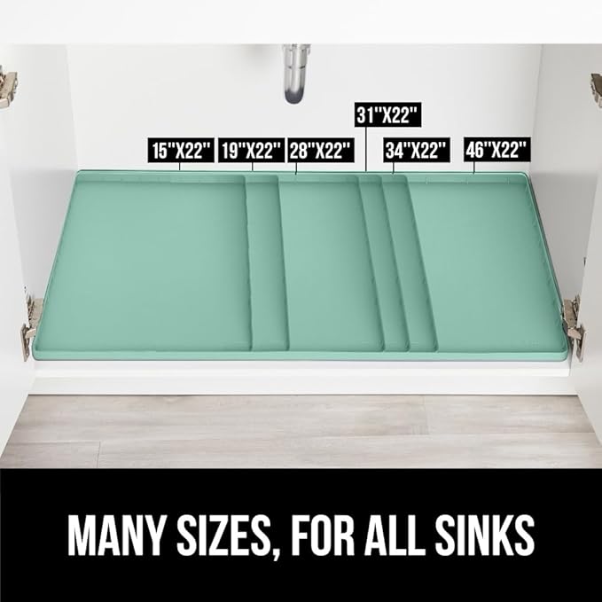 GORILLA GRIP Waterproof Silicone Under Sink Mat - Image 8