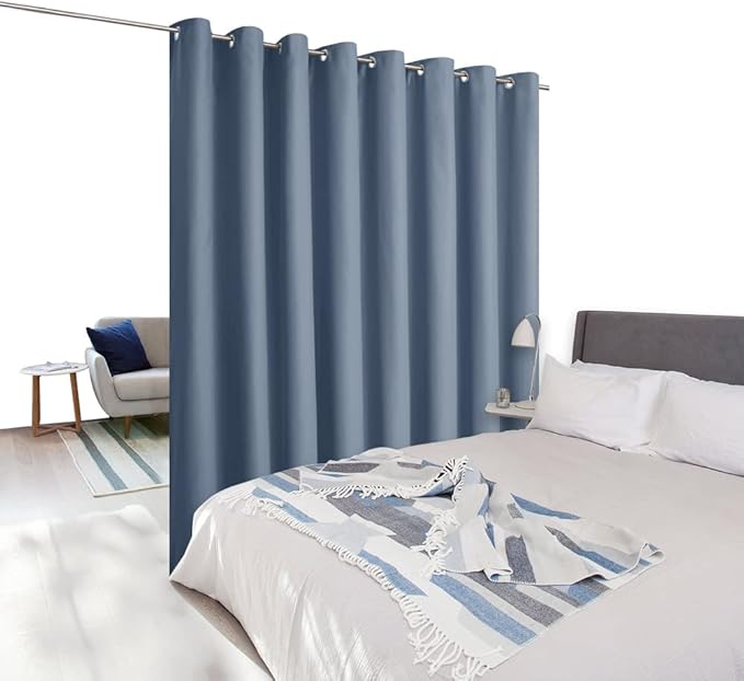 NICETOWN Room Divider Curtain Screen Partitions, Extra Wide Room Partitions and - Image 9