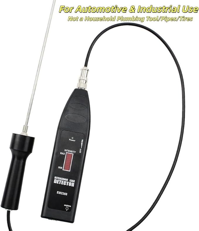 allsun Pro Ultrasonic Leaking Detector Transmitter Auto Noise Finder, - Image 9