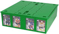 BCW Collectible Card Bin – Green | Holds 3200 Cards | Includes 4 Dividers | by BCW