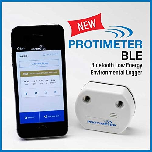 Protimeter BLE Relative Humidity, Temperature and Moisture Reading on Attached - Image 2