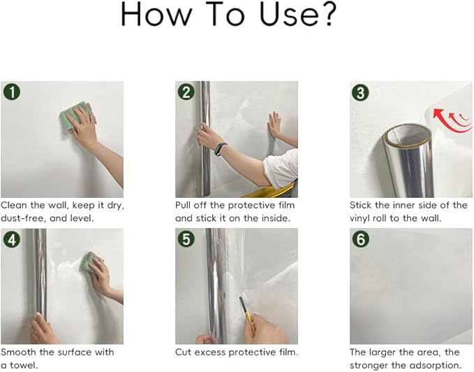 Wall Protector Clear Contact Paper Electrostatic Absorption Wall Protective - Image 6