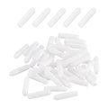 DMiotech 100 Pack 2mm ID White Screw Thread Protectors Rubber End Caps Bolt by DMiotech