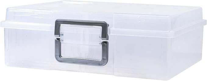 novelinks Transparent 4" x 6" Photo Organizers and Photo Storage Box - Image 4