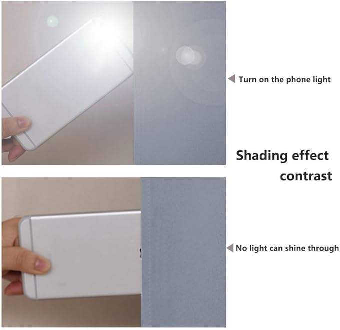 NICETOWN 100% Blackout Window Curtain Panels, Vintage Blue, 2 Pieces, 62-inch - Image 2