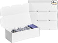 NUMINA 4 Pack 600 Card Storage Box Organizer by NUMINA