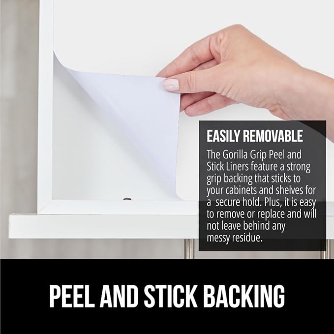 GORILLA GRIP Peel and Stick Paper, Removable Cover - Image 4