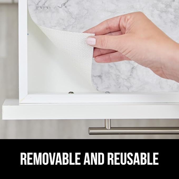 GORILLA GRIP DripGuard Shelf Liner, Non-Adhesive Drawer and Kitchen Cabinet - Image 6